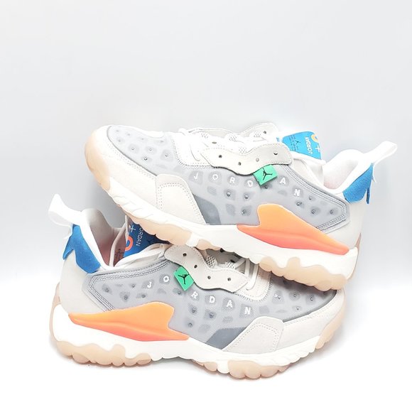 Nike Air Jordan Delta 2 Light Smoke Grey White Blue Orange